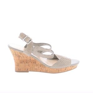 Kelly & Katie sz. 8 Silver Wedges